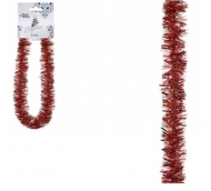 6Ply Thick And Thin Tinsel Red/Gold/Silver