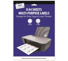 Multi Purpose Labels 21- Up 168.65X39mm