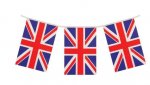 Union Jack Bunting 5M 10Flags ( 22.3X15cm Each Flag )