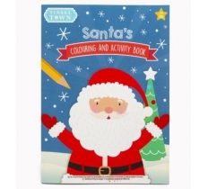 Santas Colouring & Activity Book