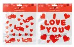 Love Gel Window Stickers 20cm X 20cm