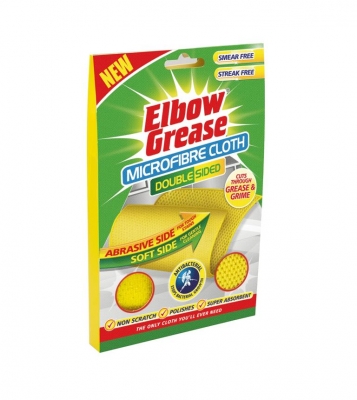 Elbow Grease Double Sided Microfibre Cloth 1 Pack