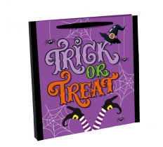 Halloween Trick Or Treat Pp Woven Treat Bag