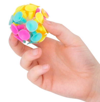 6cm Sucker Ball With Light