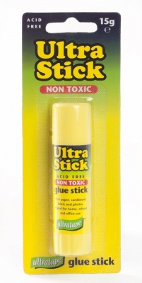 Ultratape Glue Stick 15g Single Carded