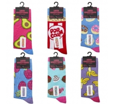 Ladies Novelty Design Socks 1 Pair