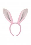 Bunny Ears Headband Pink 27 x 28cm