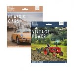 2025 Square Calendar Classic Transport