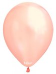 Kalisan 5" Metallic Rose Gold Latex Balloon 100 Pack