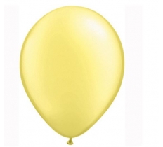 11" Qualatex Pearl Lemon Latex Balloons 100 Pack