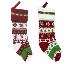 Christmas Knit Stocking 46 X 14cm