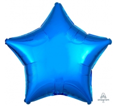 Metalic 18" Blue Star