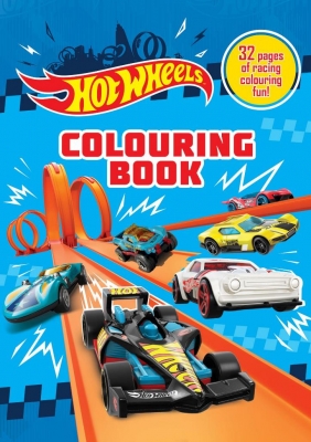 Hot Wheels Colouring Book