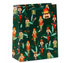 Christmas Nutcracker Gift Bag Large