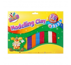 Medium 12 Strips Modelling Clay