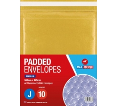 Mail Master J Manilla Padded Envelope 10 Pack