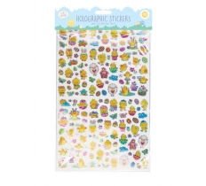 Easter Mini Holographic Stickers 150 Pack