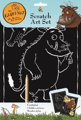 The Gruffalo Scratch Art