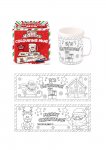 Christmas Colouring Mug ( Assorted Designs )