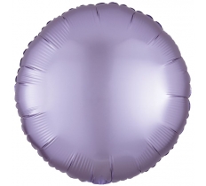 Amscan Silk Lustre Pastel-Lilac Circle Standard Foil Balloon