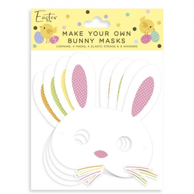 Easter Bunny Masks ( Assorted )