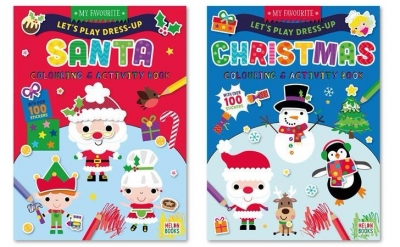 Christmas Dress Up Colouring & Activity Book