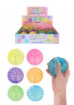 Squeeze Bobbly Ball 7cm 6 Assorted Colours