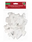 Assorted Polystyrene Christmas Trees