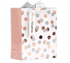 Metallic Spots Large Bag