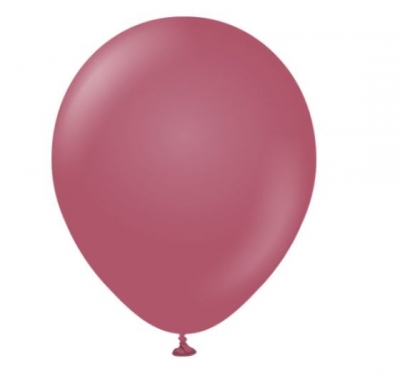 Kalisan 12" Retro Wild Berry Latex Balloons 100 Pack