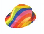 Rainbow Pride Gangster Hat (Adult)