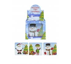 CHRISTMAS 13CM X 12CM PUZZLE X 108 (10p each)