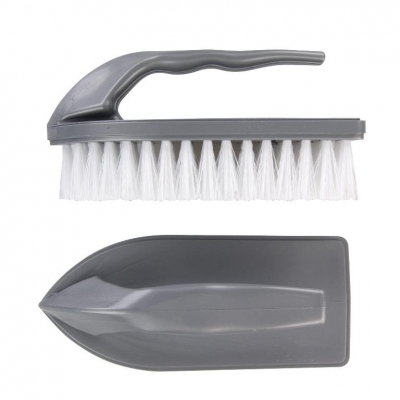 Elliotts Iron Shaped Scrubbing Brush With Handle