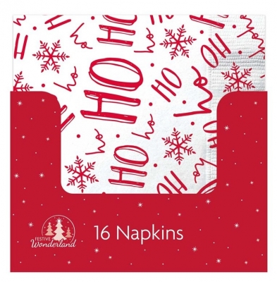 XMAS Party 16PK Paper Napkins