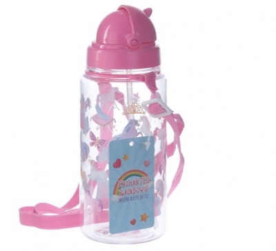 450ml Children's Water Bottle Enchanted Rainbows Unicorn