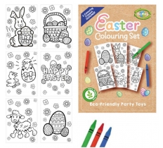 Easter A6 Colouring Sets And 3 Colouring Crayons