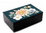 Botanical Love Jewellery Box Glass