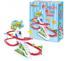 Penguin Race Track Game 24x18cm