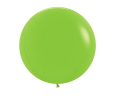 Fashion Colour Lime Green 24" Latex Balloons 60cm 3 Pack