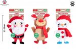 Squeaky Plush Festive Dog Toy