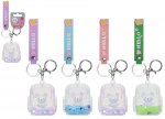 Liquid Filled Charm Keyring With Strap Backpack Design