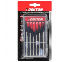 Dekton 6 Piece Precision Screwdriver Set