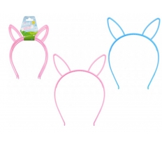 Bunny Ears On Head Band 4 Pack