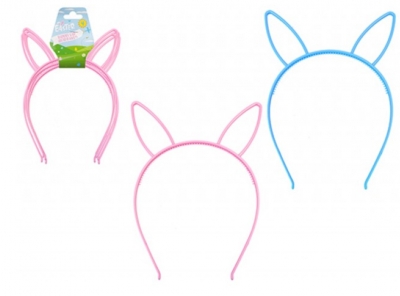 Bunny Ears On Head Band 4 Pack