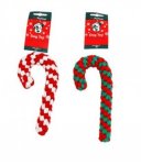 Christmas Candy Cane Shape Pet Toy