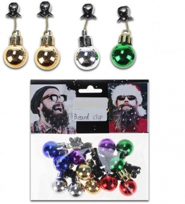 Santa Beard Clips 4 Pack