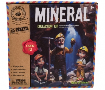 Minerals Dig Kit In Colour Box