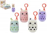 Boba Bubble Tea Plush Clip On 15cm 4 Assorted