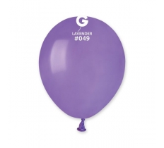 Gemar 5" Pack 50 Latex Balloons Lavender #049