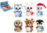 CHRISTMAS PLUSH MINI GOSHIES WITH SPARKLING EYES 10CM